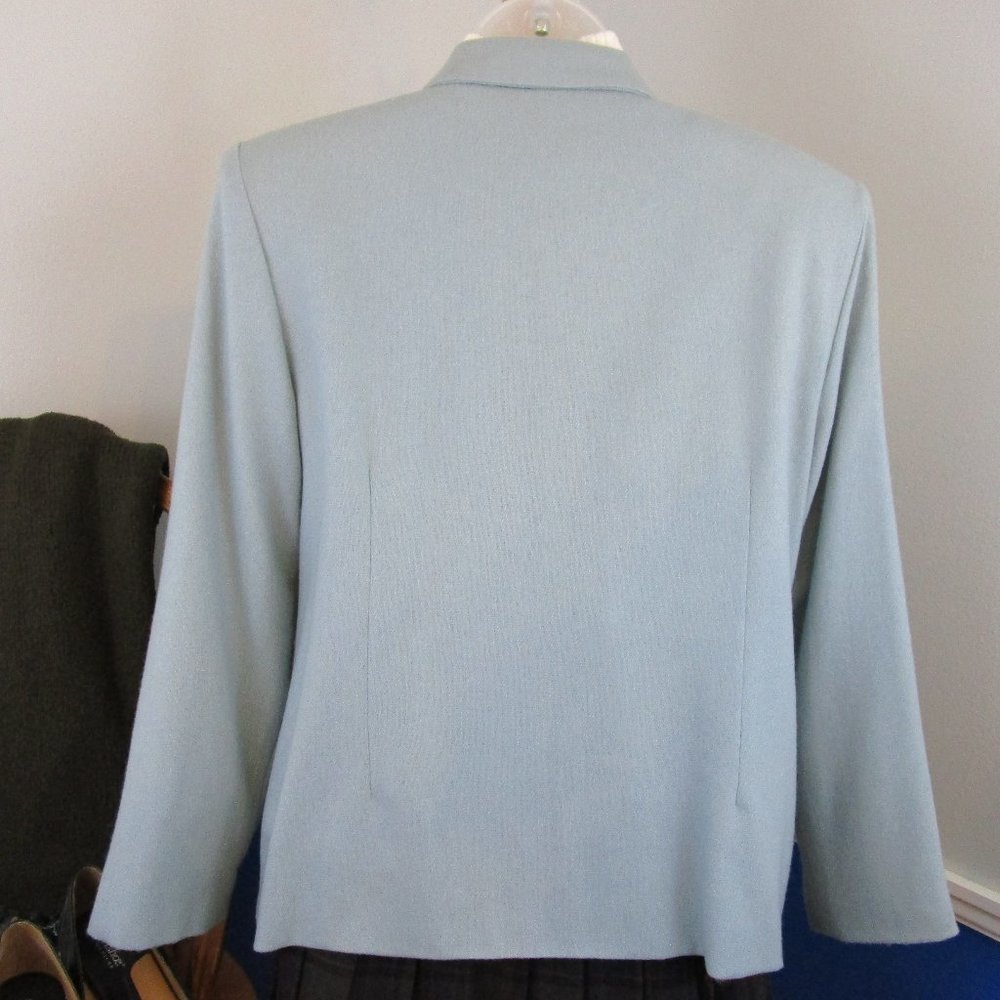 🎉3X Host Pick🎉 Vintage 80's Blue Blazer - Picture 6 of 8